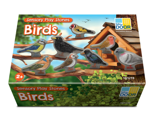 Yellow Door Birds – Sensory Play Stones