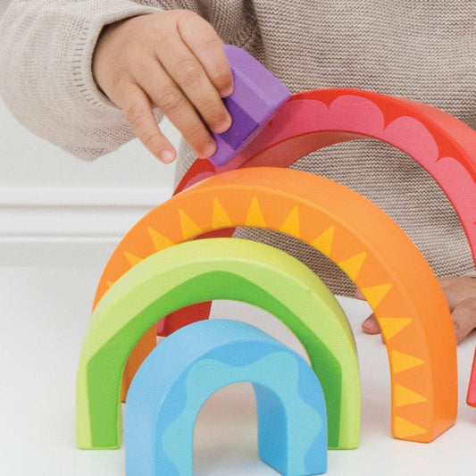 Le Toy Van Rainbow Tunnel Toy