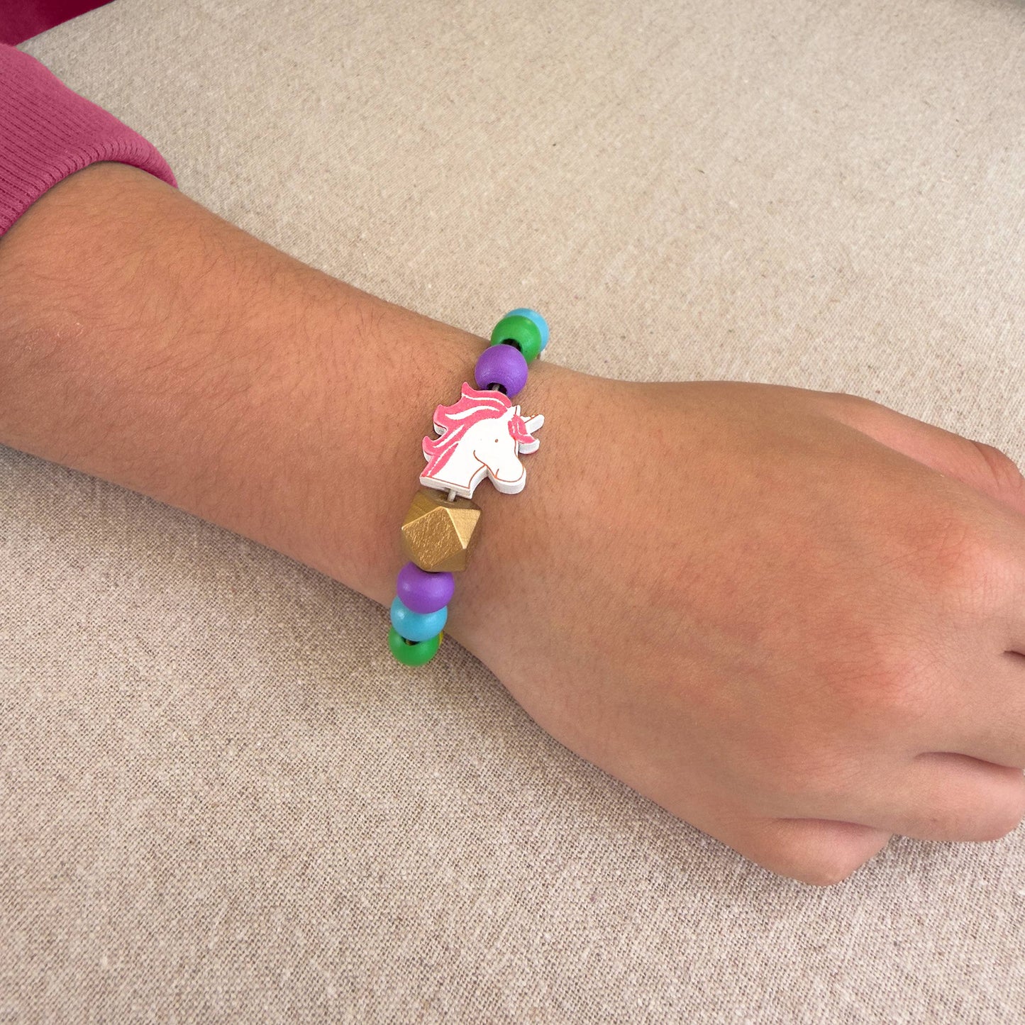 Cotton Twist Unicorn Bracelet Bead Kit