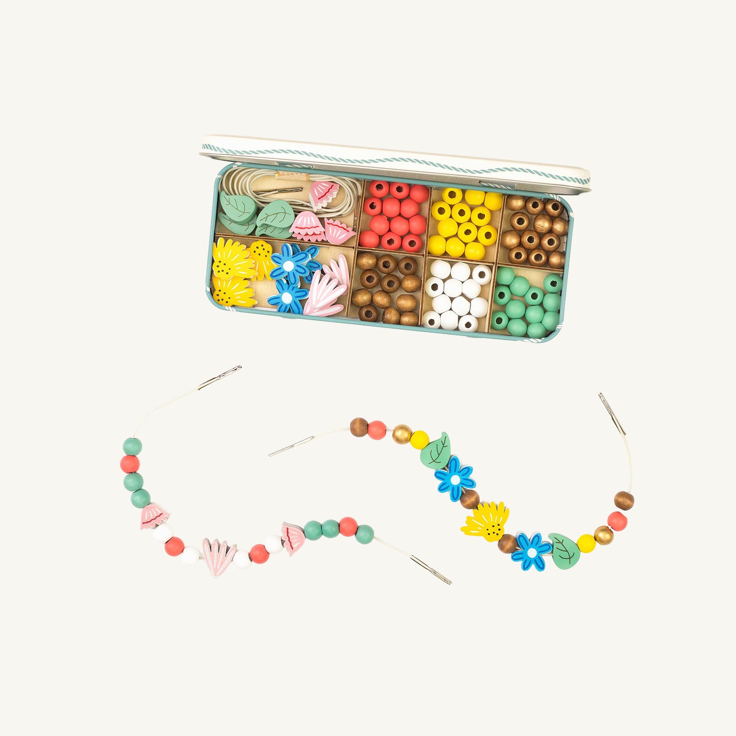 Cotton Twist Wildflower Bracelet Bead Kit