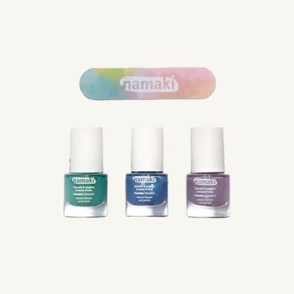 Namaki Nail Polishes - Set of 3 - Aurora Borealis