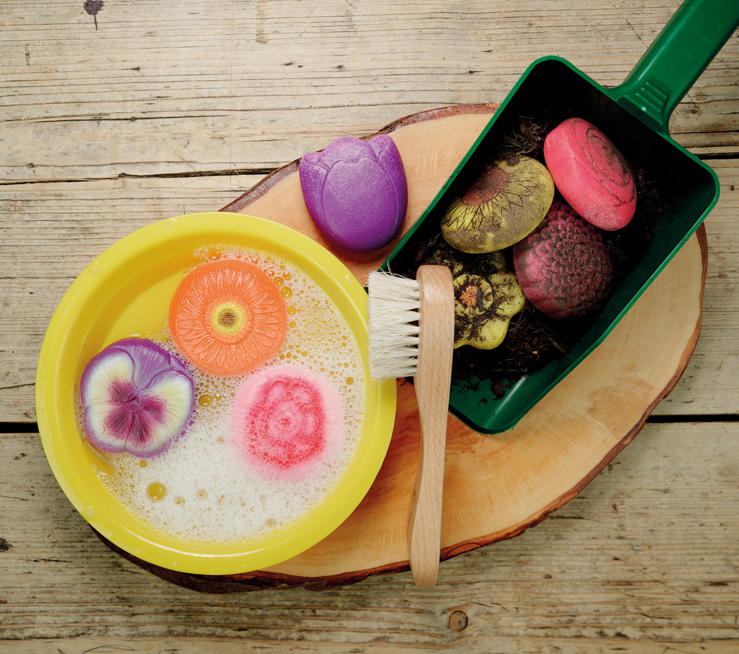 Yellow Door Flowers – Sensory Play Stones
