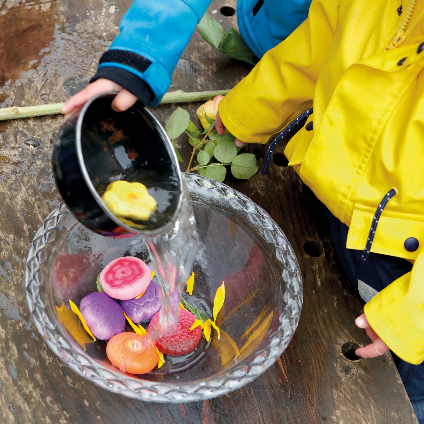 Yellow Door Flowers – Sensory Play Stones