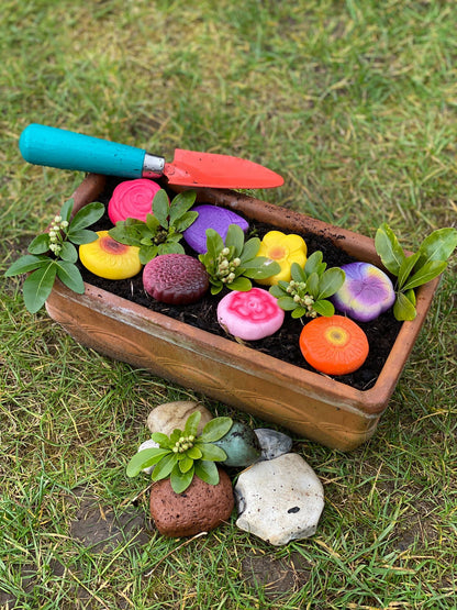 Yellow Door Flowers – Sensory Play Stones