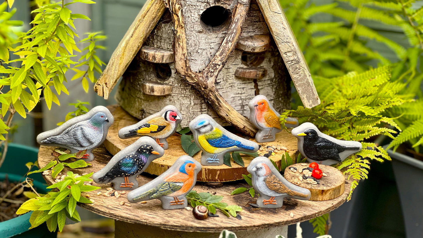 Yellow Door Birds – Sensory Play Stones