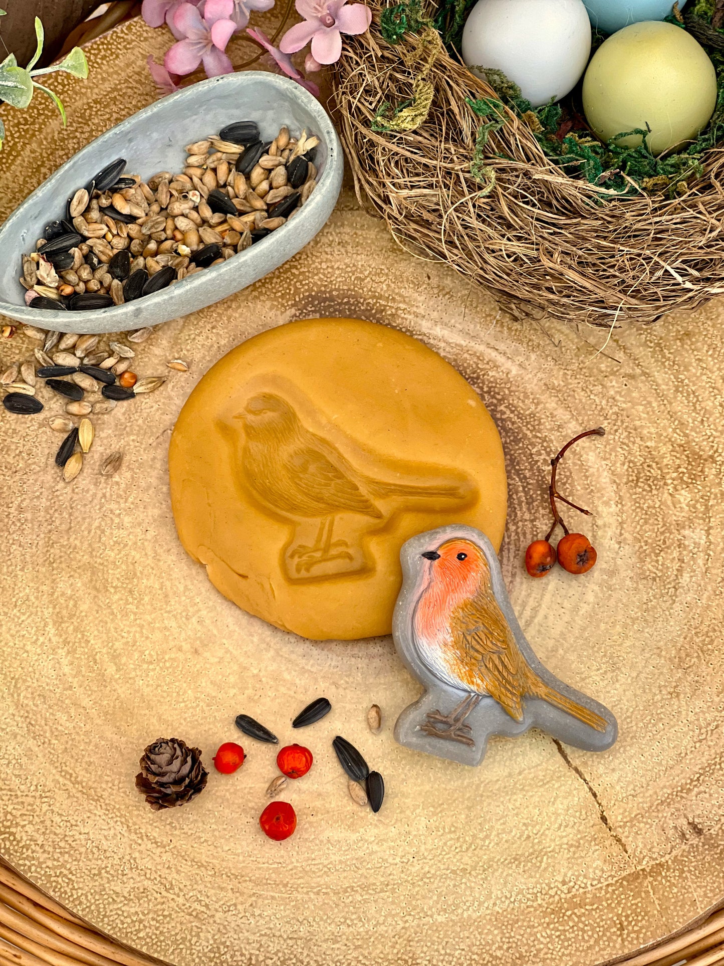 Yellow Door Birds – Sensory Play Stones