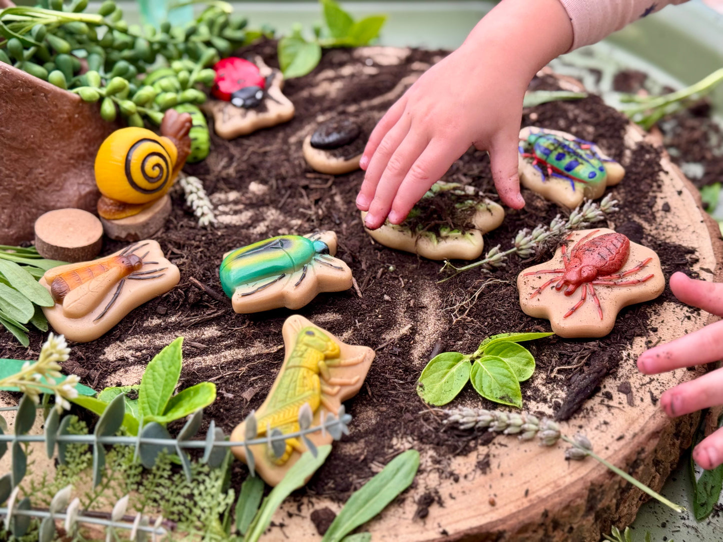 Yellow Door Bugs – Sensory Play Stones