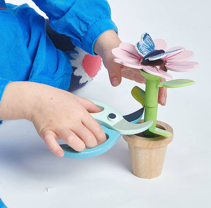 Tender Leaf Blossom Flowerpot Set