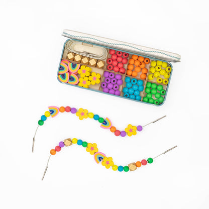 Cotton Twist Rainbow Bracelet Bead Kit