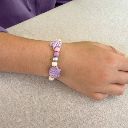 Cotton Twist Seashell Bracelet Bead Kit