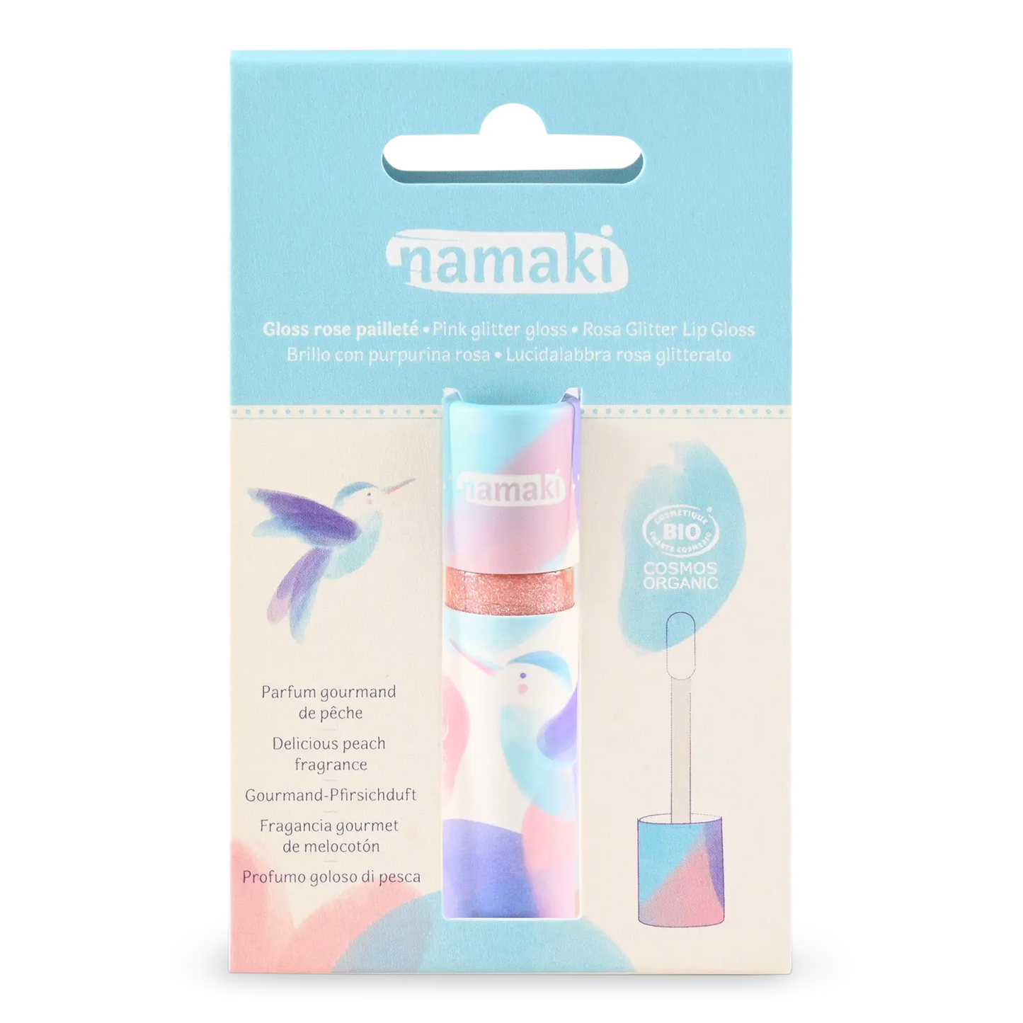 Namaki Lip Gloss - Glitter Pink