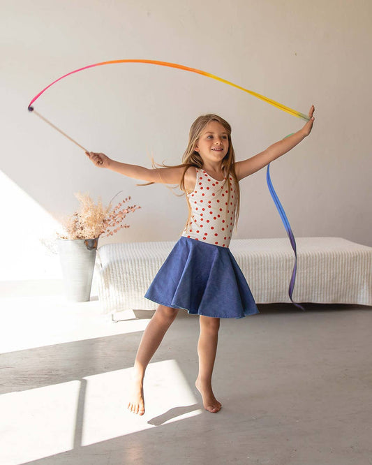 Sarah's Silks Rainbow Streamer