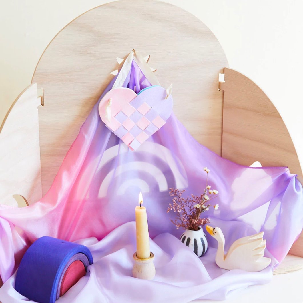 Sarah's Silks Enchanted Playsilk - Blossom