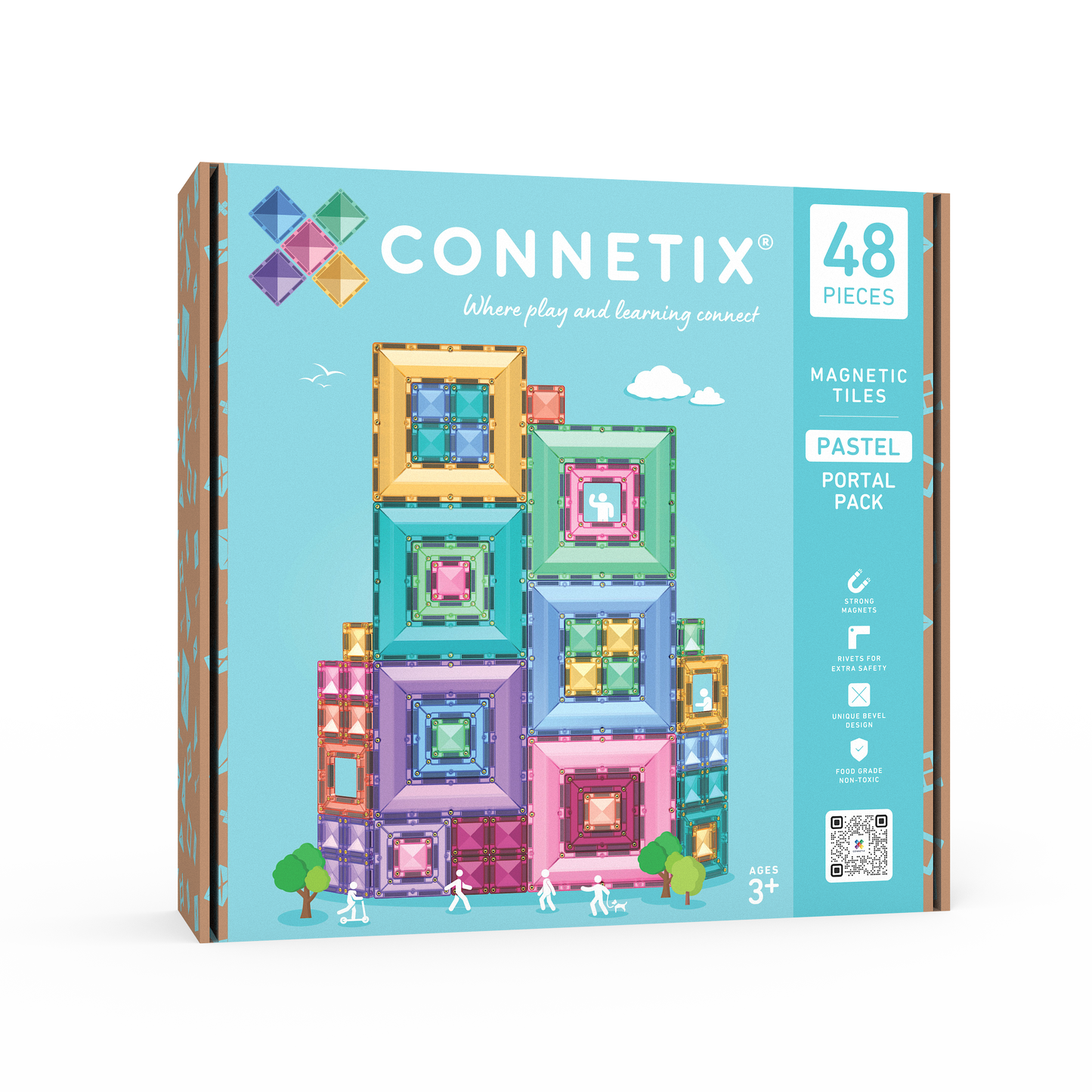 CONNETIX Pastel Portal Pack 48 pc