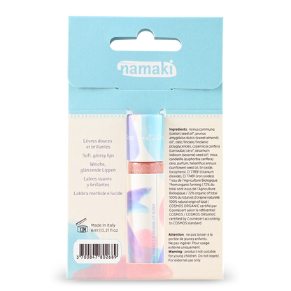 Namaki Lip Gloss - Glitter Pink