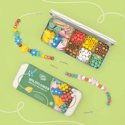 Cotton Twist Wildflower Bracelet Bead Kit