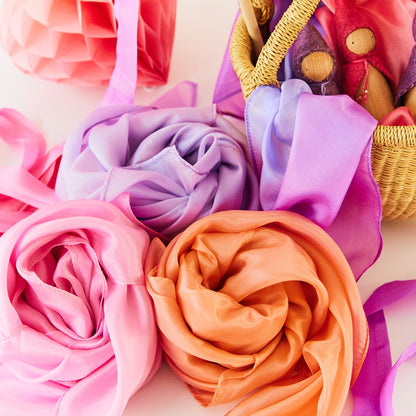 Sarah's Silks Enchanted Playsilk - Blossom