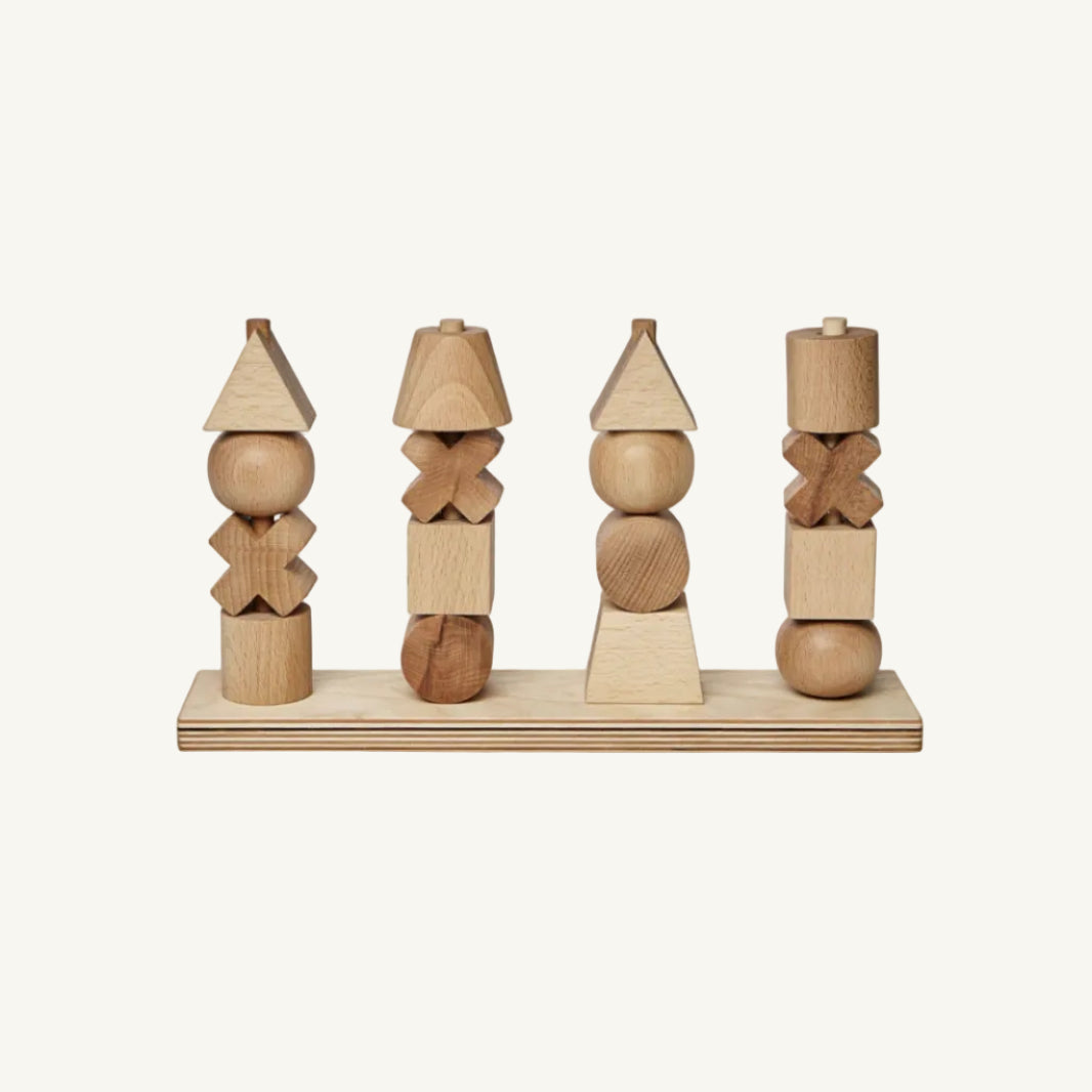 Wooden Story Natural Stacking Toy