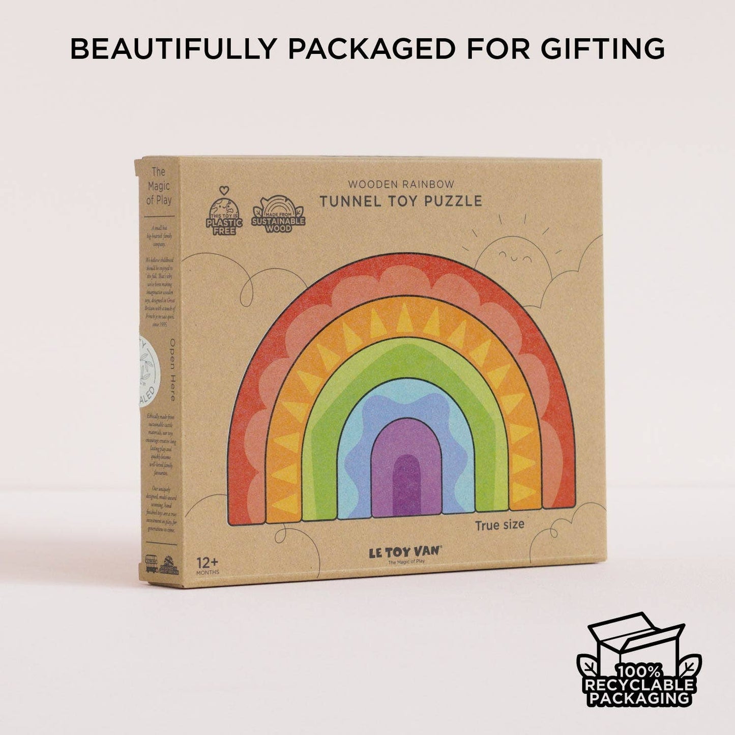 Le Toy Van Rainbow Tunnel Toy
