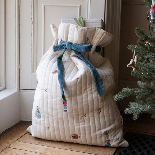 Avery Row Christmas Present Sack - Nutcracker