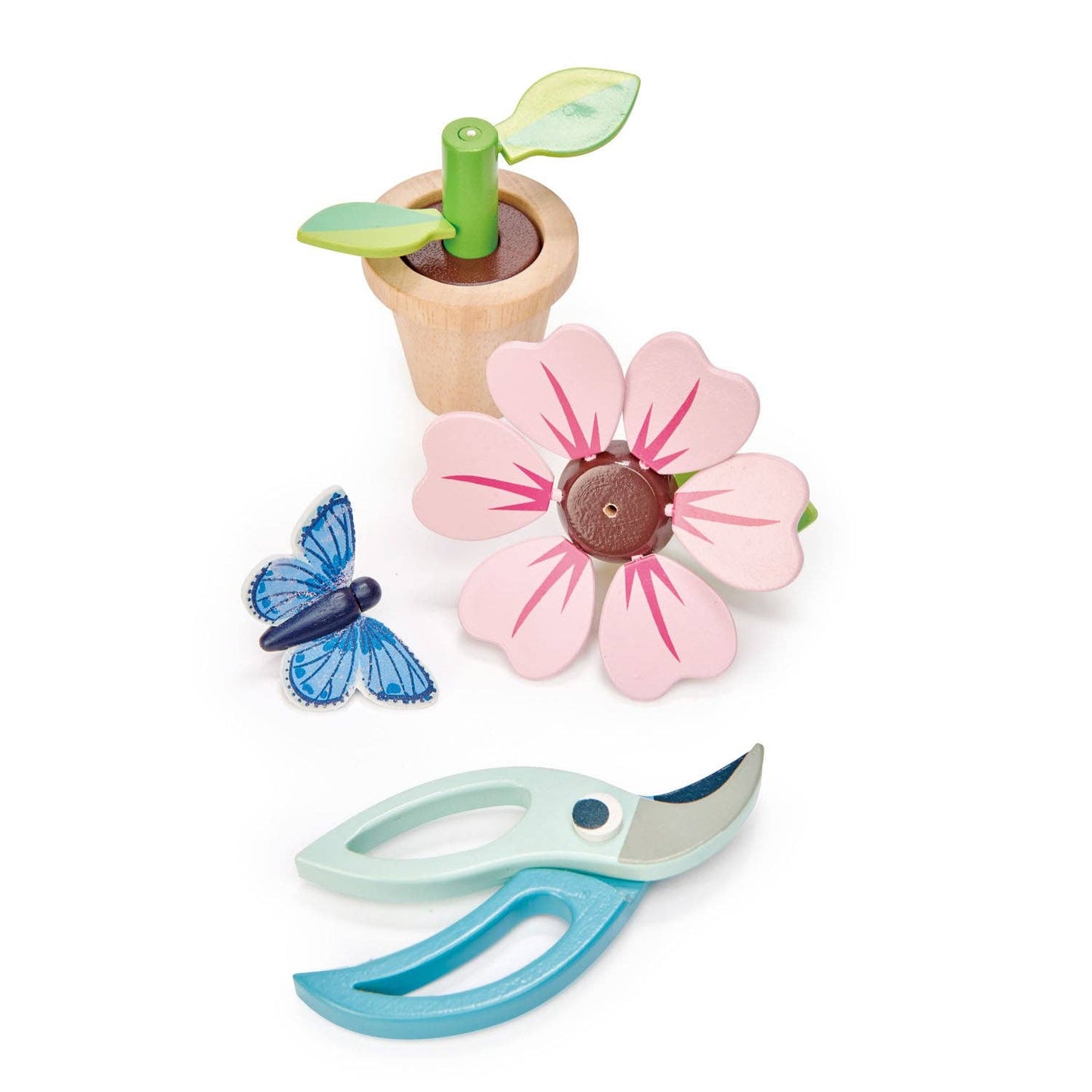 Tender Leaf Blossom Flowerpot Set