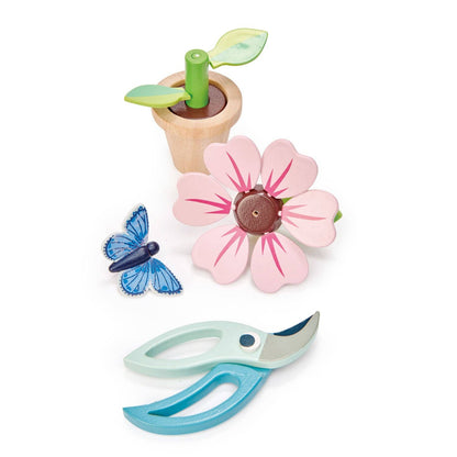 Tender Leaf Blossom Flowerpot Set