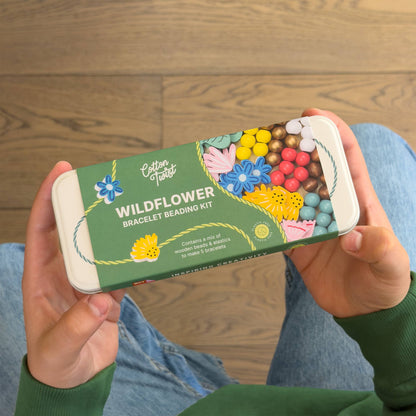 Cotton Twist Wildflower Bracelet Bead Kit