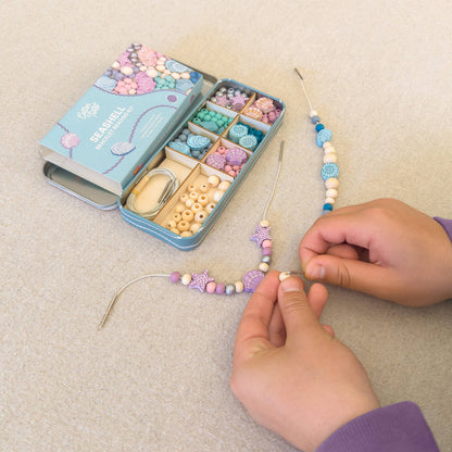 Cotton Twist Seashell Bracelet Bead Kit