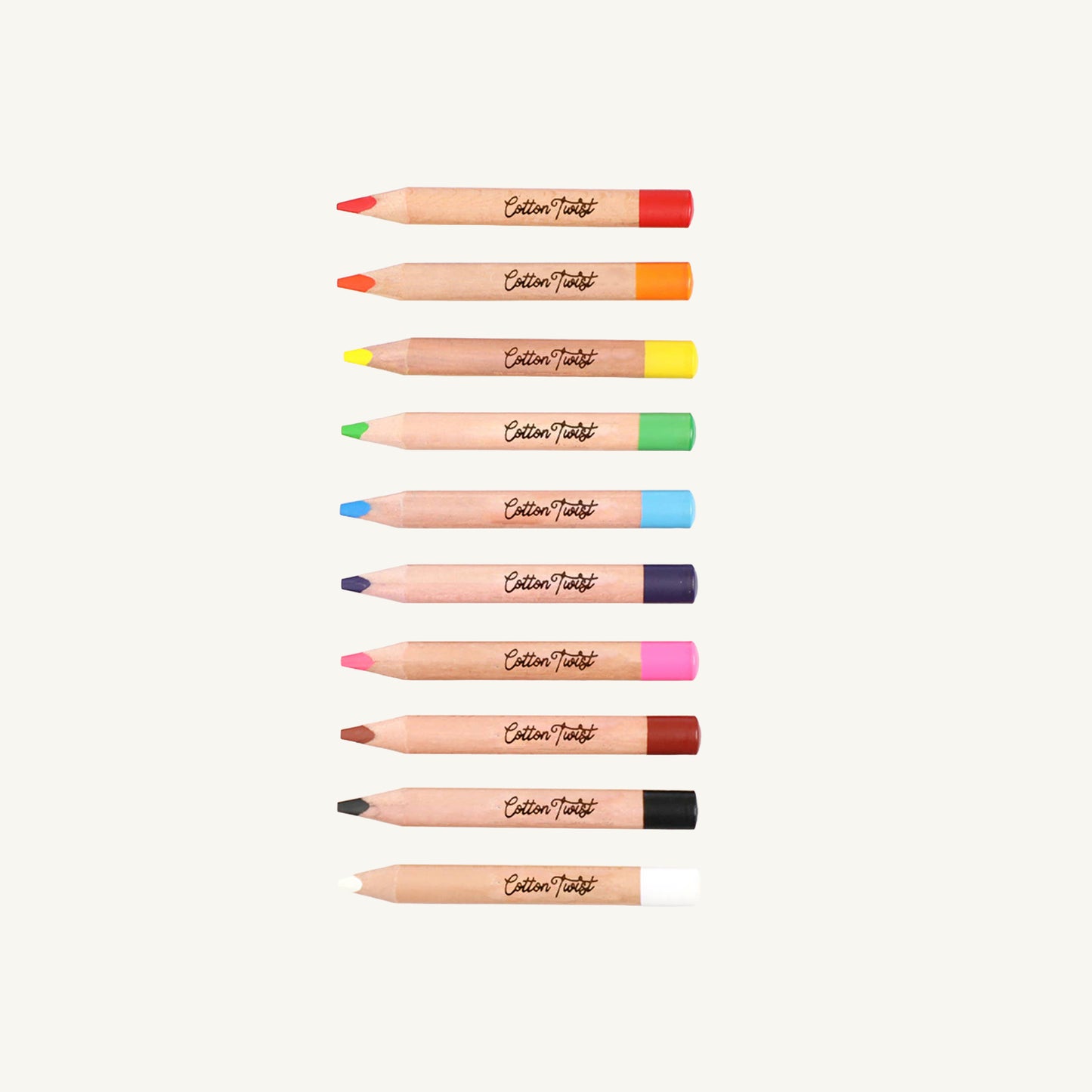 Cotton Twist Bright Mix Watercolour Pencils Set