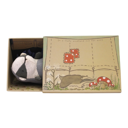 Nutshell Toys Sooty the Badger - Small