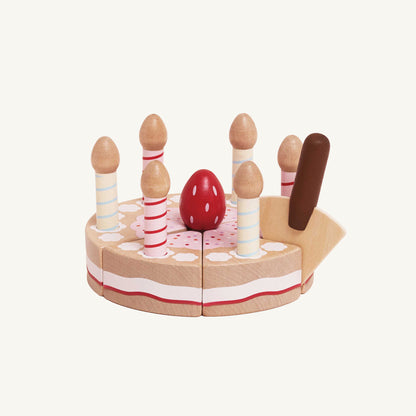 Le Toy Van Sliceable Birthday Cake & Candles