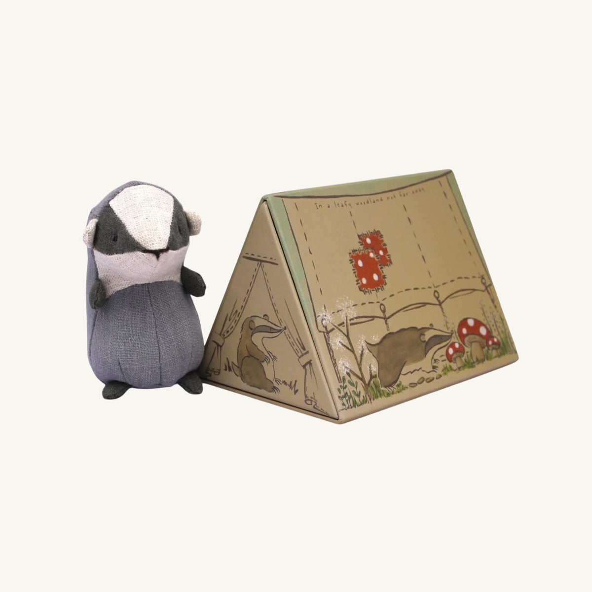 Nutshell Toys Sooty the Badger - Small