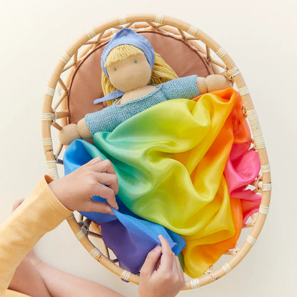Sarah's Silks Enchanted Playsilk - Rainbow
