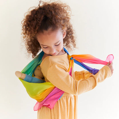 Sarah's Silks Enchanted Playsilk - Rainbow