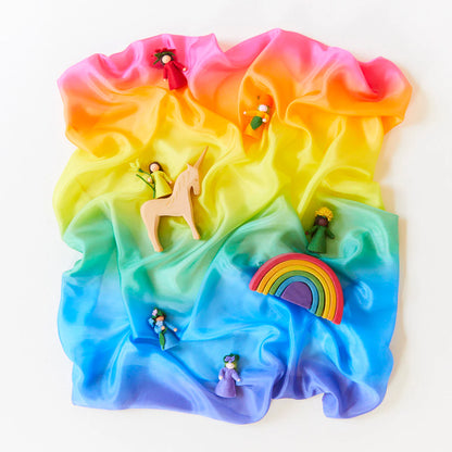 Sarah's Silks Enchanted Playsilk - Rainbow