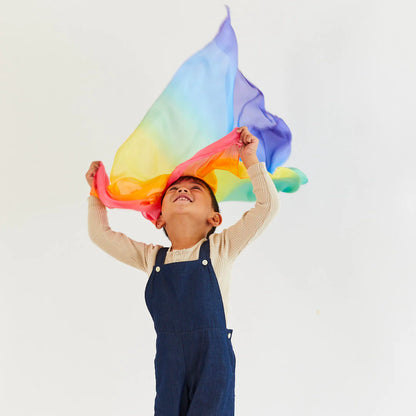 Sarah's Silks Enchanted Playsilk - Rainbow