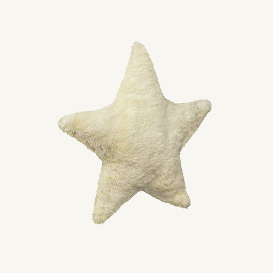 Senger-Naturwelt Warming Cushion Star - Light Yellow