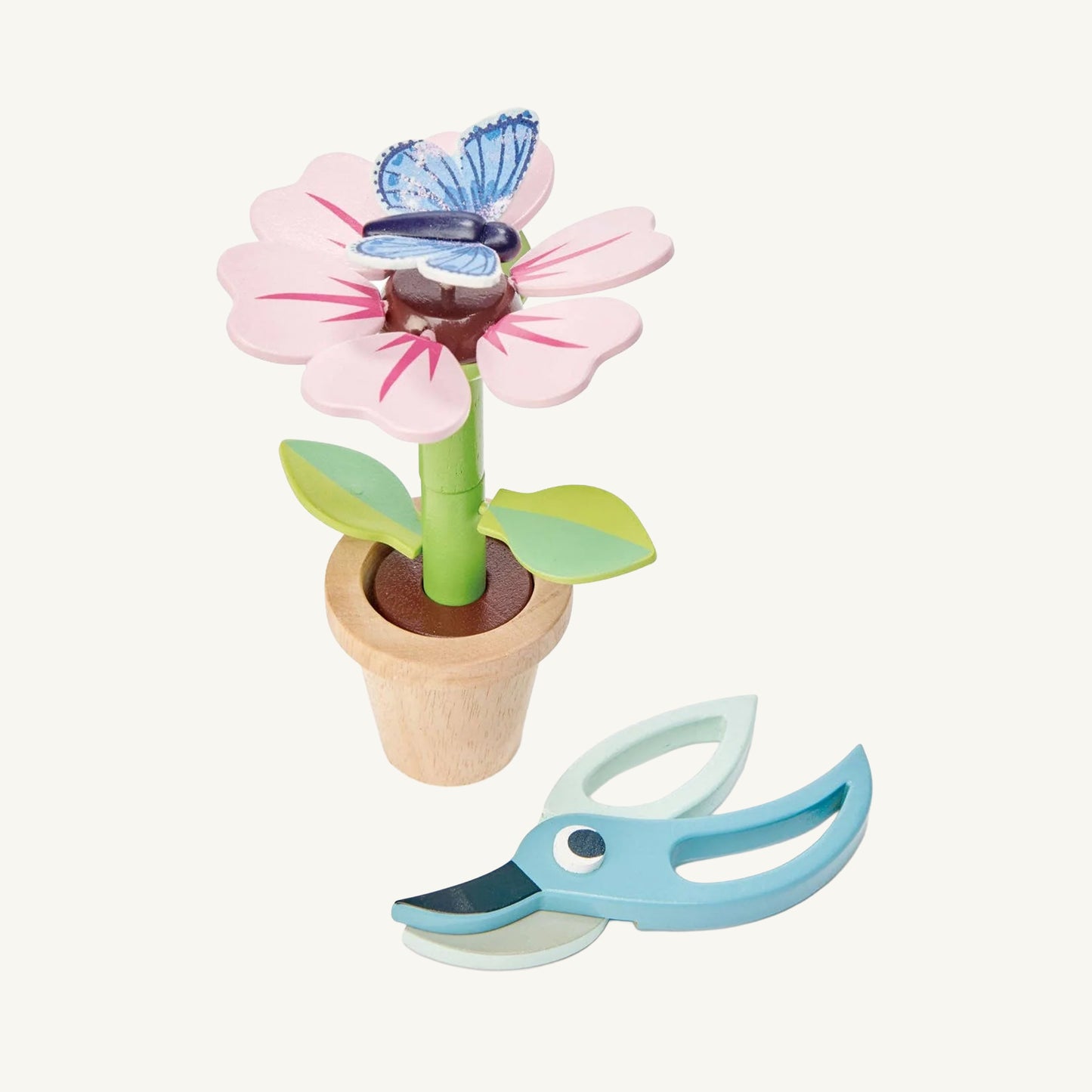 Tender Leaf Blossom Flowerpot Set