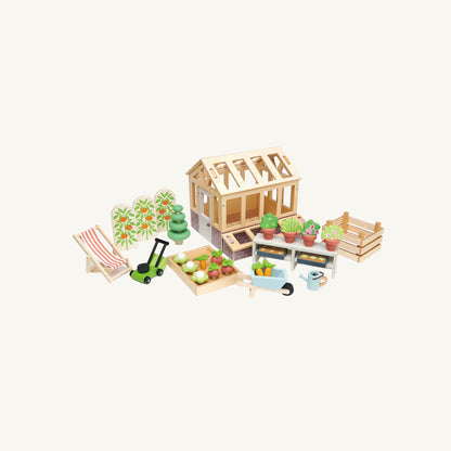 Tender Leaf Greenhouse and Garden Set
