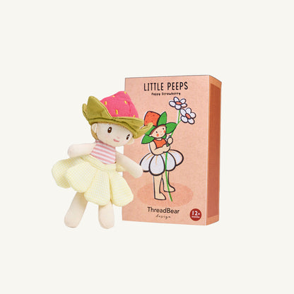 ThreadBear Little Peeps - Poppy Strawberry