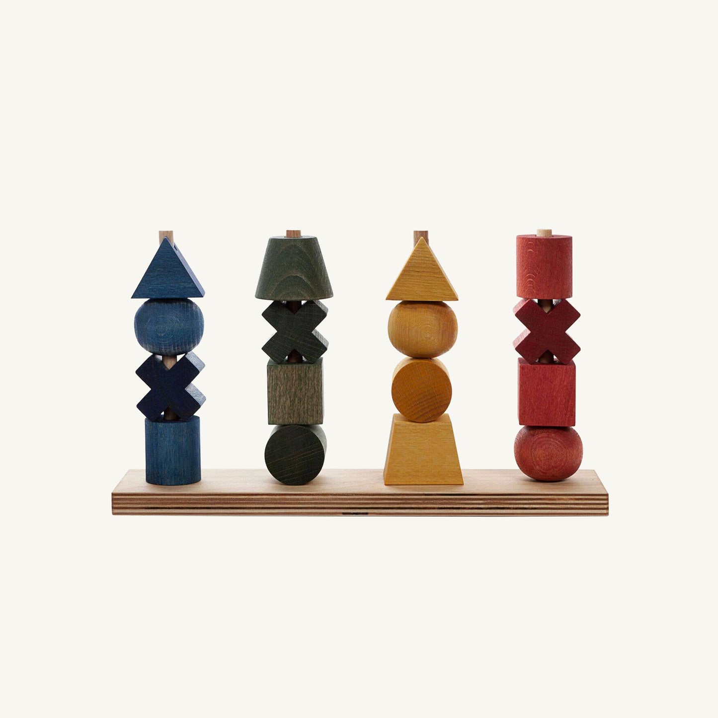 Wooden Story Rainbow Stacking Toy