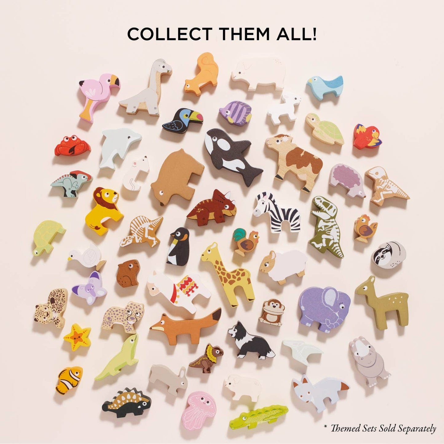 Le Toy Van Ocean Life Stacking Animals & Bag