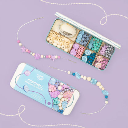 Cotton Twist Seashell Bracelet Bead Kit