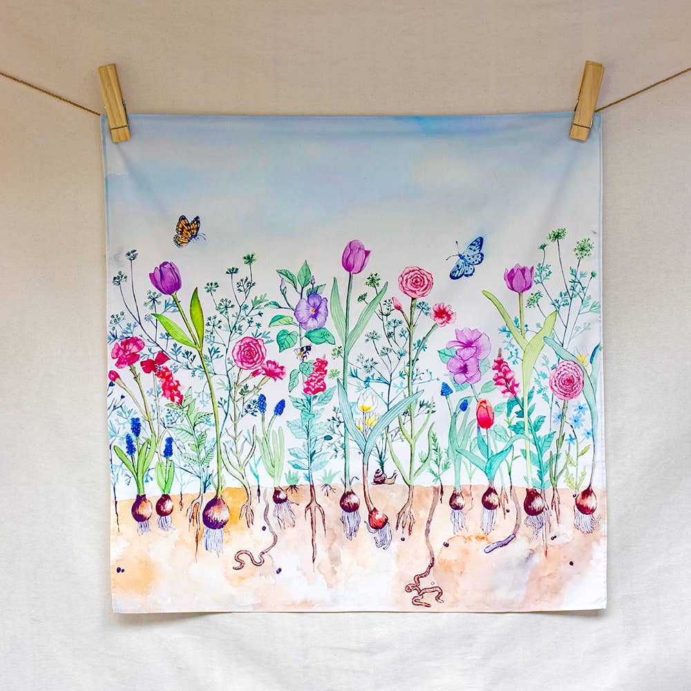 Wonderie Organic Cotton Play Cloth - In Bloom