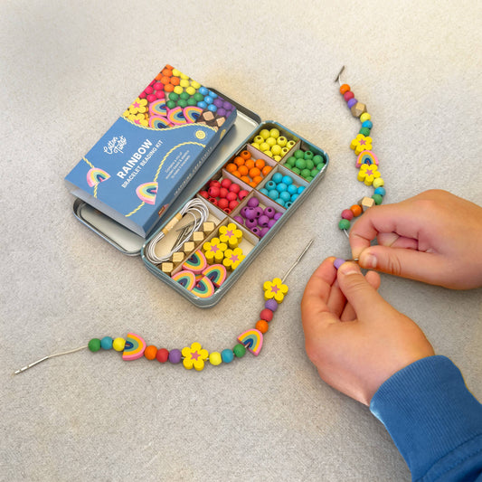 Cotton Twist Rainbow Bracelet Bead Kit