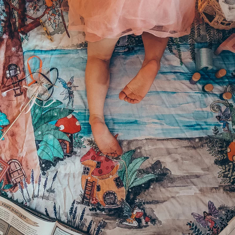 Wonderie Organic Cotton Play Cloth - The Fairy Dust Garden