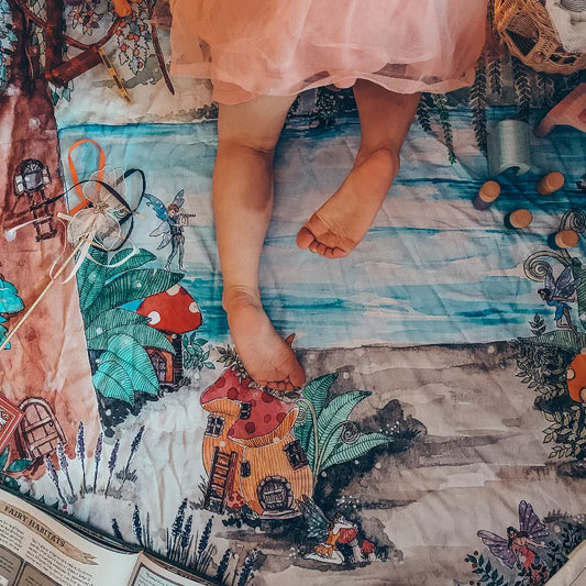 Wonderie Organic Cotton Play Cloth - The Fairy Dust Garden