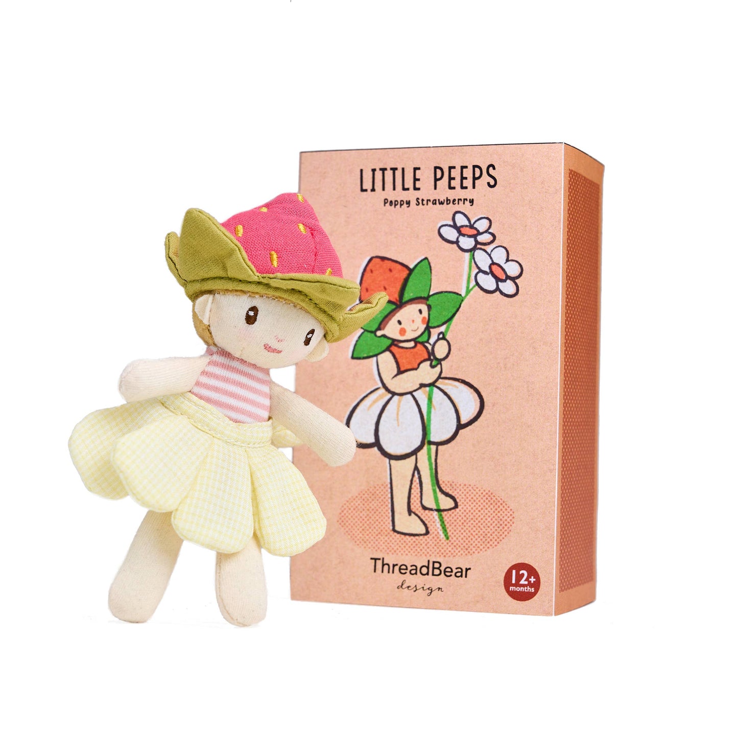 ThreadBear Little Peeps - Poppy Strawberry
