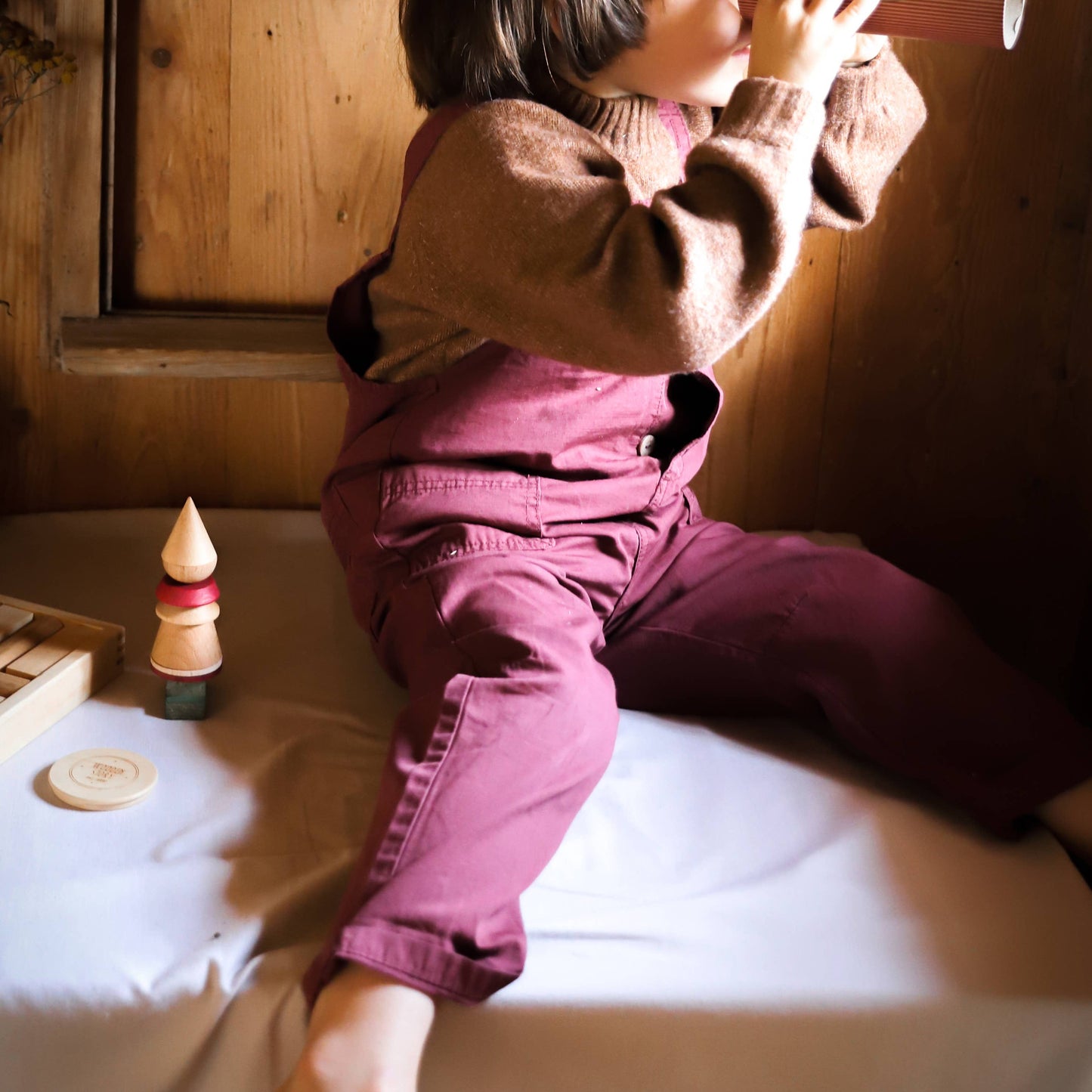 Wooden Story Stacking Toy Stick Fig. No.04