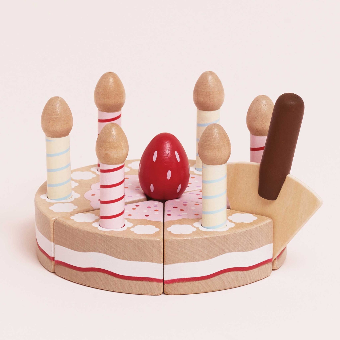 Le Toy Van Sliceable Birthday Cake & Candles